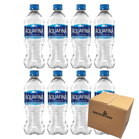 Aquafina Drinking Water 20 Fl Oz 8 Bottles Walmart