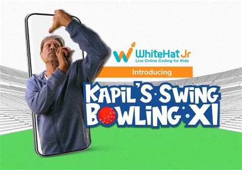 Whitehat Jr and Kapil Dev create Kapil's Swing Bowling XI