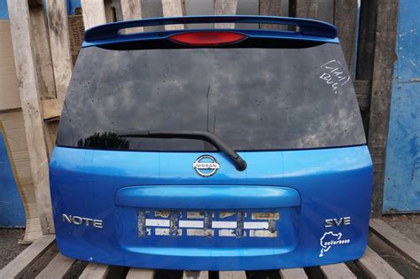 Nissan Note E Klapa Bagaznika Bv Szyba Spoiler