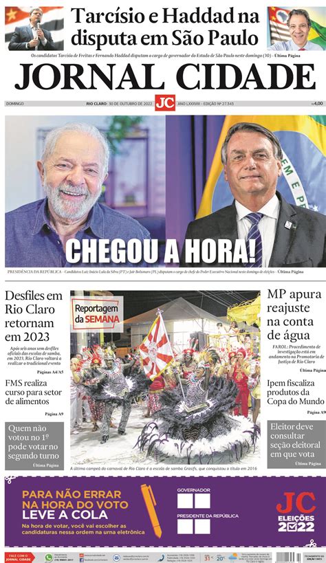 Jornal Cidade De Outubro De Jornal Cidade Rc