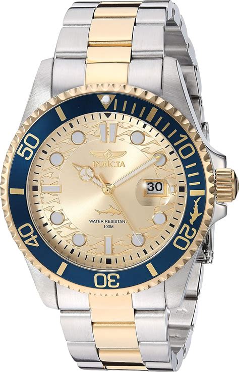 Amazon Invicta Men S Pro Diver Quartz Watch Two Tone