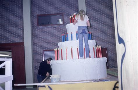 Two People Decorating A Model Of A Cake W Flickr