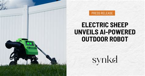 Electric Sheep Reveals Ai Powered Outdoor Robot