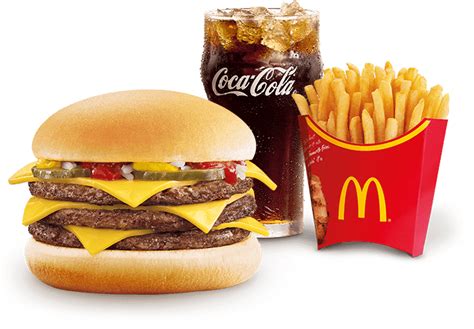 Triple Cheeseburger Deal | McDonald's New Zealand