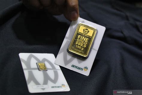 Harga Emas Antam Turun Rp2 000 ANTARA News