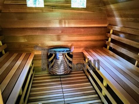 Garden Sauna With Harvia Vega Electric Heater