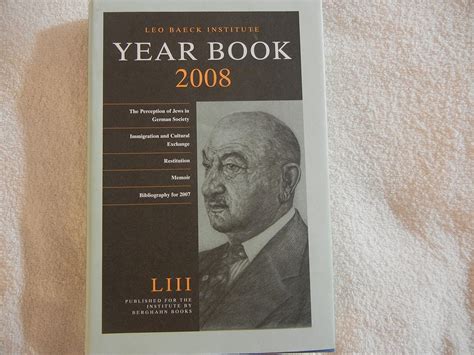 Amazon Leo Baeck Institute Yearbook Grenville