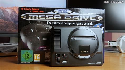 Sega Mega Drive Mini Unboxing Pl Youtube