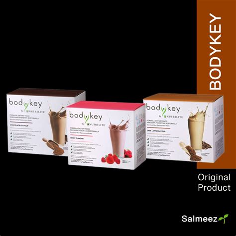 Amway Bodykey By Nutrilite Meal Replacement Shake Berry Chocolate Cafe