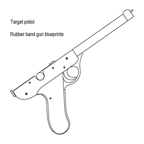 Target Rubber Band Gun Plans - Etsy