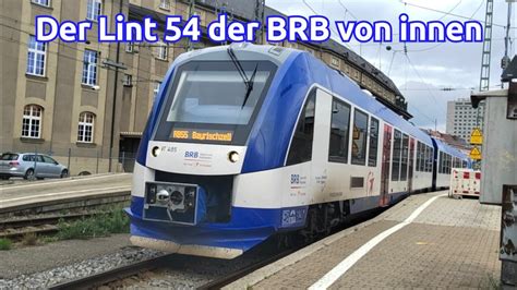 ZiBB On Tour Zugbesichtigung Alstom Coradia LINT 54 Der Bayrischen