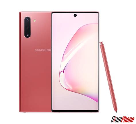 Samsung Galaxy Note 10 สมาร์ทโฟน หน้าจอ 6 3 นิ้ว Exynos 9825 Octa Core