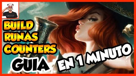 MISS FORTUNE S10 ADC GUÍA CÓMO JUGAR CON MISS RUNAS BUILD