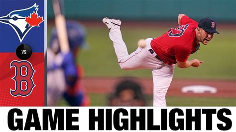 Blue Jays Vs Red Sox Game Highlights 8 25 22 MLB Highlights Win