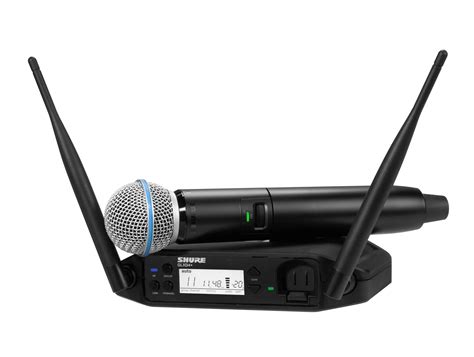 Test Shure GLXD24 Funksystem Mit B58A Handsender AMAZONA De