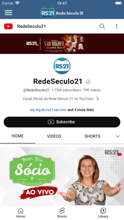 Rede Século 21 Ao vivo by ASJ Associação do Senhor Jesus