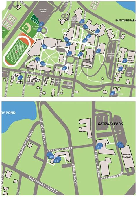 Wpi Campus Map World Map 07