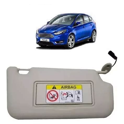 Quebra Sol Ford Focus 14 19 Espelho Luz Led Original Parcelamento