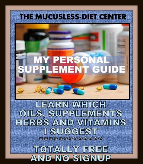 The Original Mucusless Diet Home