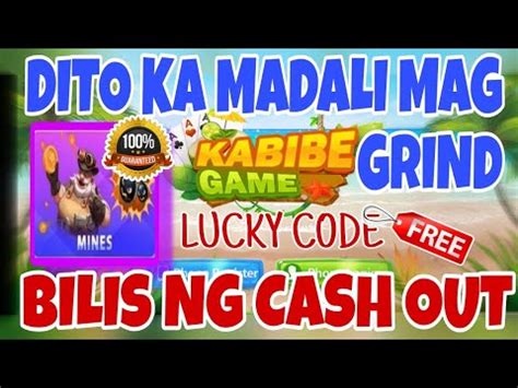 Legit Na Maka Kapag Cash Out Ka Dito Lucky Code Kabibe Game