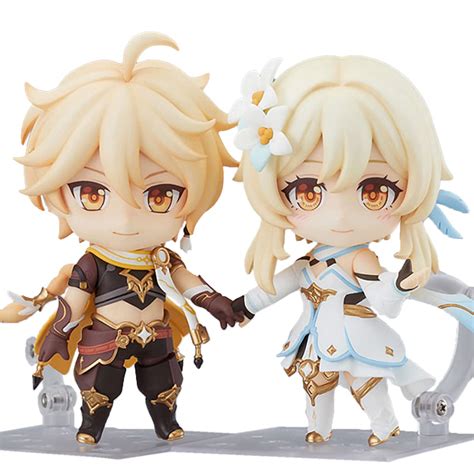 Genshin Impact Lumine & Aether Nendoroid SET plandetransformacion ...