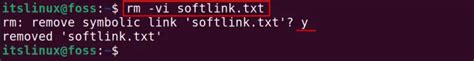 How To Remove Delete Symbolic Links In Linux Its Linux Foss