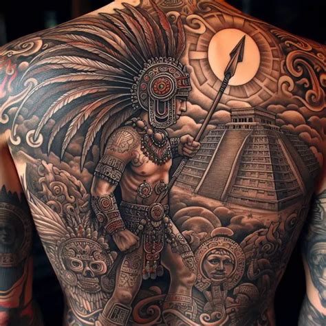 30 Stunning Aztec Tattoo Ideas With Deep Meanings Unveil Your Warrior