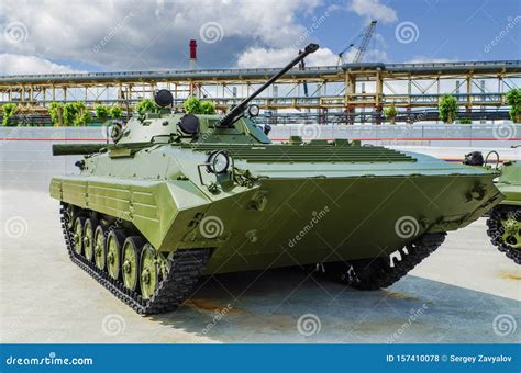 BMP-2 Is A Second-generation, Amphibious Infantry Fighting Vehicle ...