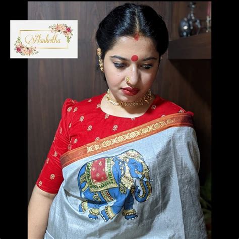 Tanjore Painting Saree Embroidery Blouse Designs Unique Blouse