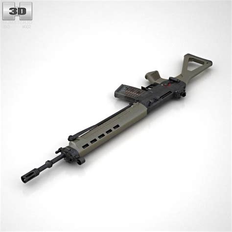 Sig Sg 550 3d Model Hum3d