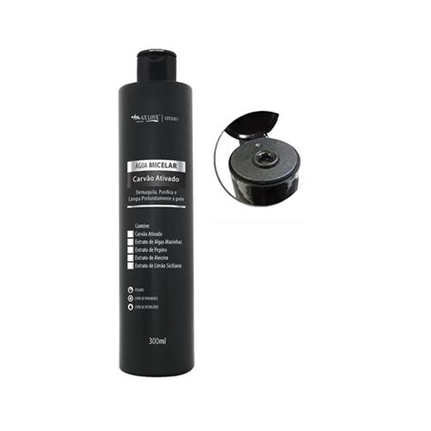 Demaquilante Barato E Bom - Max Love - Demaquilante Agua Micelar Carvao Ativado 300ml | Shopee Brasil