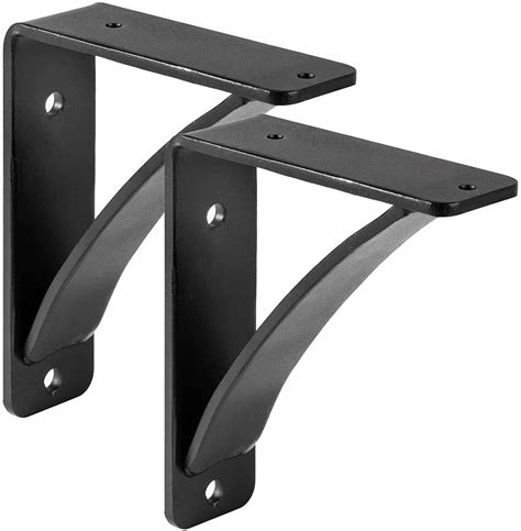 Buy VEVOR 2 Pack Steel Shelf Brackets Heavy Duty Hand Welded Mantel