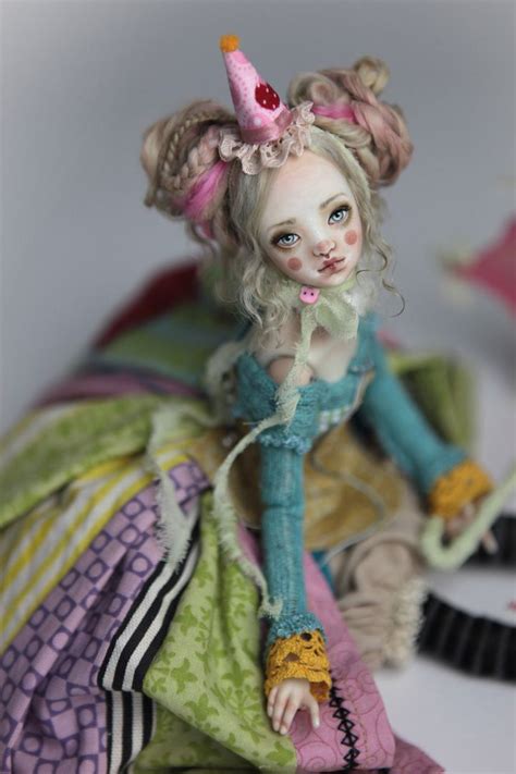 15″ Victorian Roadside Circus Clown Porcelain Bjd Maya