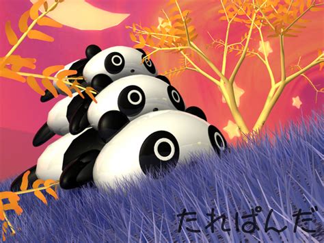 Cute Cartoon Panda Wallpaper - WallpaperSafari