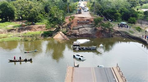 Br Interditada Em Trechos Onde Pontes Ca Ram No Amazonas Cieam