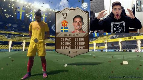 FIFA 17 OMFG IBRAHIMOVIC 91 MOVEMBER 3x WALKOUT IM PACK OPENING