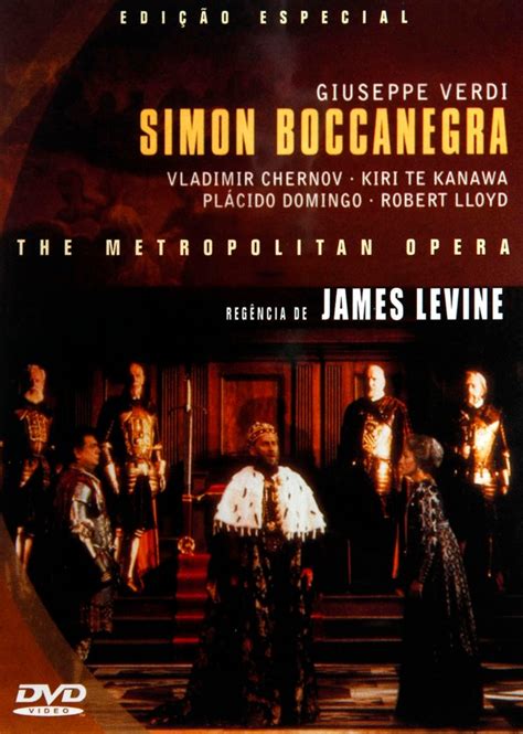 DVD METROPOLITAN OPERA SIMON BOCCANEGRA