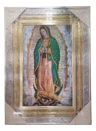 Cuadro Virgen De Guadalupe Con Lienzo Certificado Meses sin interés