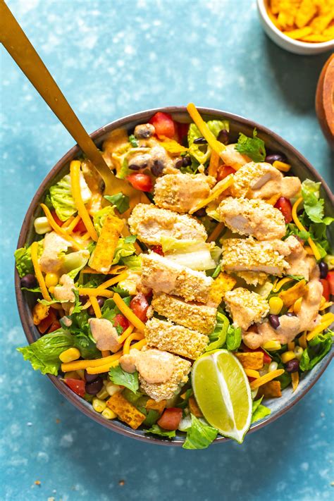 This Mcdonald S Southwest Salad Is A Delicious Copycat Recipe Of The Fast Food Chain S Salad Ri