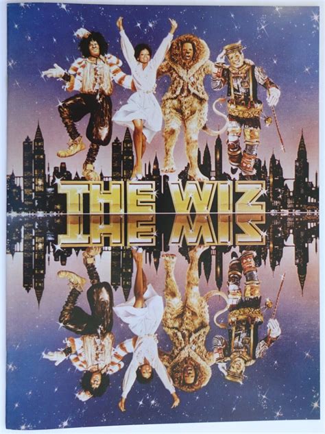 The Wiz Souvenir Program Diana Ross Michael Jackson Richard Pryor 1978