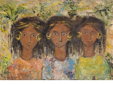 Three Nubian Girls By Tahia Halim On Artnet