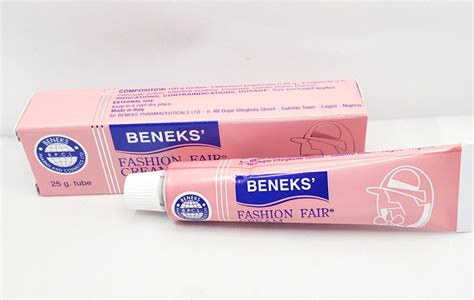 Beneks Fashion Fair Cream 25g Fast Action Km Boutiques