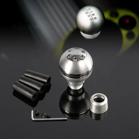 Free Shipping Universal Round Ergonomic Crystal Manual Stick Shift Knob