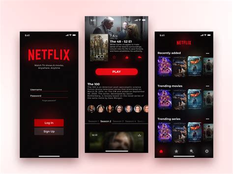 Netflix Uiux Design By Najim Doudouh On Dribbble