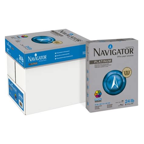 Papel Navigator Platinum Resma Carta 90 Gr 500 Hojas Office Depot Mexico