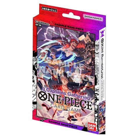 Display X One Piece Card Game Ultra Deck The Three Captains St Eng