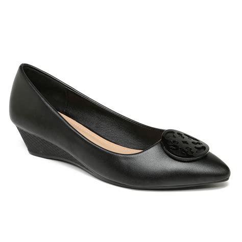 Jual Pvn Sepatu Pantofel Wanita Hitam Heels Shoes 323 Indonesiashopee