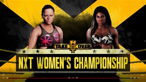 Ember Moon Vs Shayna Baszler Nxt Womens Championship Nxt Takeover