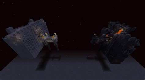 Overworld Version Of Bastion Remnant Minecraft Map