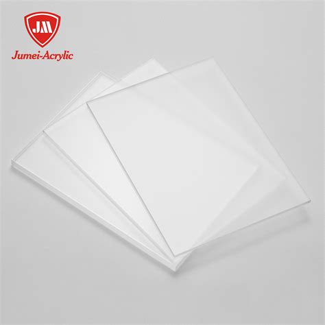 Jumei Frosted Plastic Pmma Cast Acrylic Sheet With Good Thickness